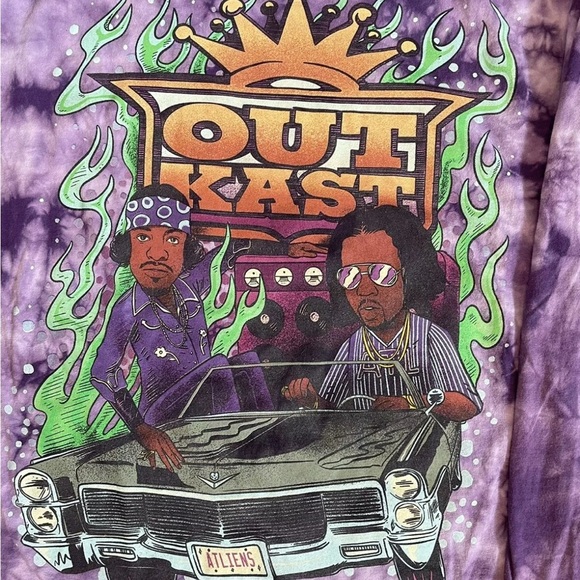 Urban‎ outfitters OutKast Graphic Long Sleeve tee - Picture 2 of 6